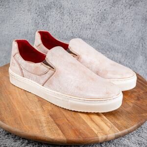Bed Stu Hermoine Slip-On Leather Sneakers Jasper in Nectar Lux Women’s Size 9